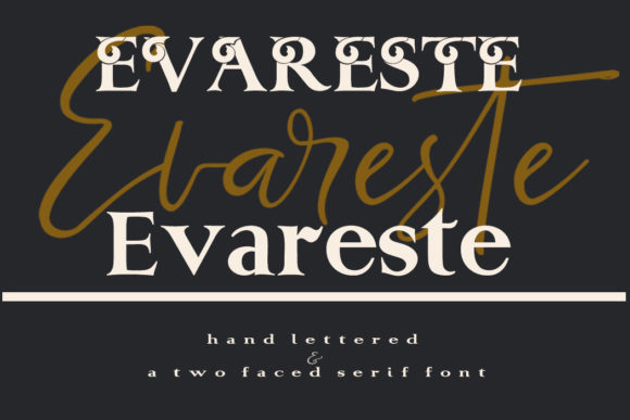 Evareste Duo Font