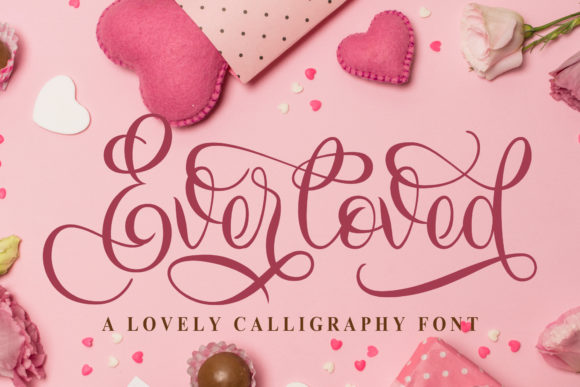 Everloved Font Poster 1