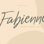 Fabienne Font Poster 1