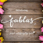 Fablus Font Poster 1