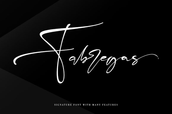 Fabregas Font Poster 1