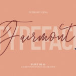 Fairmont Duo Font Poster 1