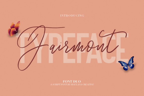 Fairmont Duo Font Poster 1