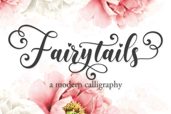 Fairytails Font Poster 1