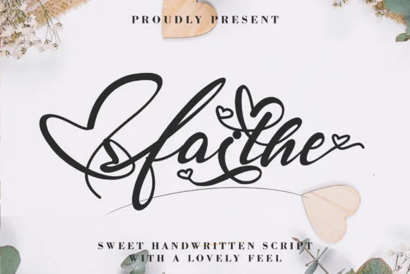 Faithe Font Faithe Font Poster 1