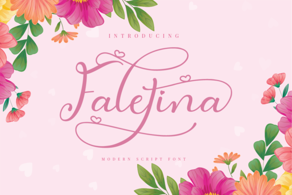Faletina Font Faletina Font Poster 1
