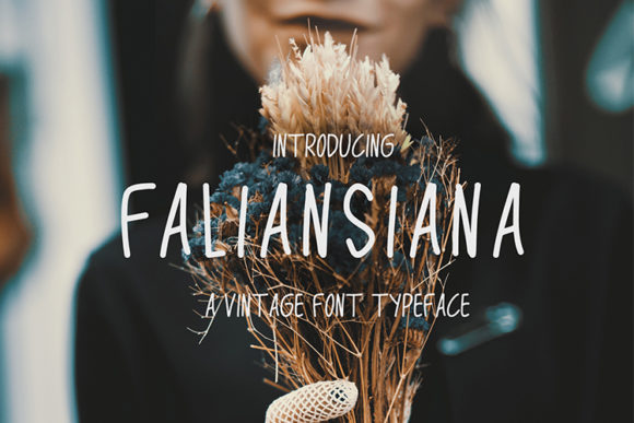 Faliansiana Font Poster 1