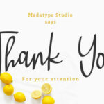 Falling Lemon Font Poster 11