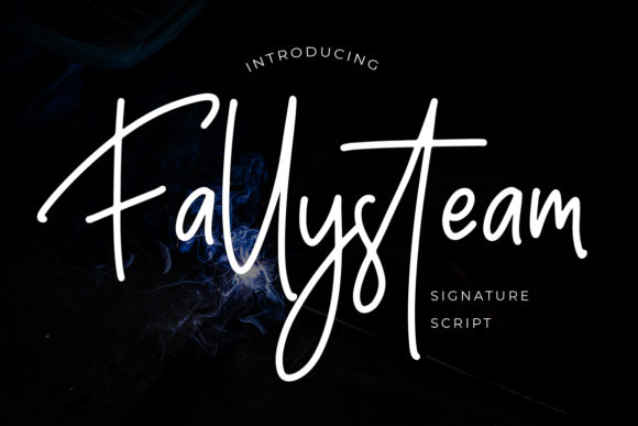 Fallysteam Font