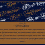 Familia Script Font Poster 3