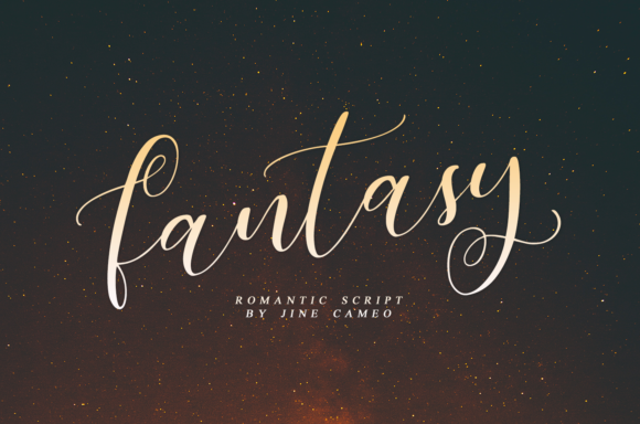 Fantasy Font Poster 1