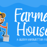 Farmer House Font Poster 1
