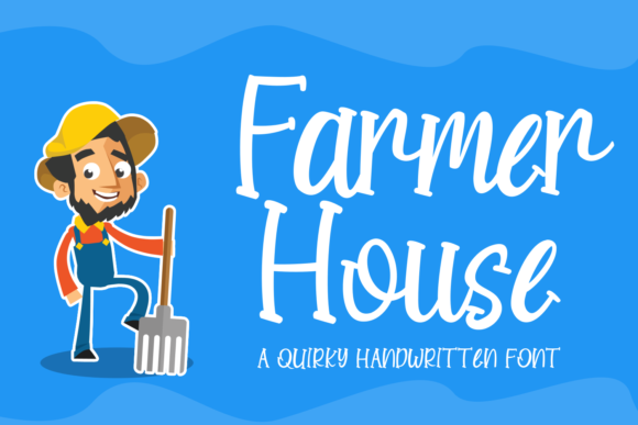 Farmer House Font Poster 1