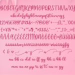 Feather Font Poster 9