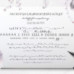 Featherly Hand Lettered Font Poster 9
