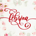 Febrina Font Poster 1