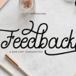 Feedback Font Poster 1