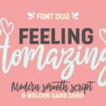 Feeling Homazing Font Poster 1