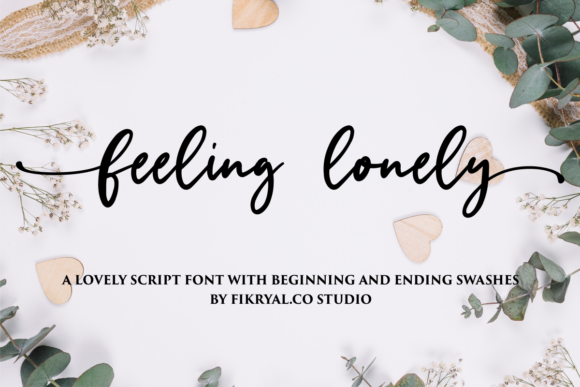 Feeling Lonely Font