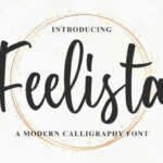 Feelista Font Poster 1