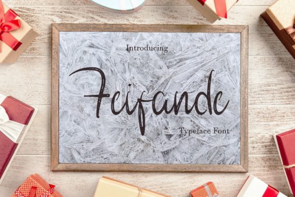 Feifande Font Poster 1