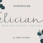 Feliciana Font Poster 1