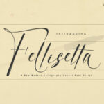 Fellisetta Font Poster 1