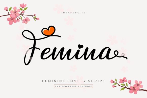 Femina Font Poster 1