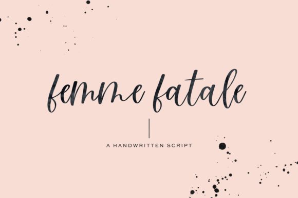 Femme Fatale Font