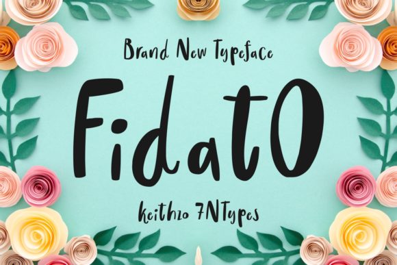 Fidato Font Poster 1