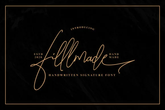 Fillmade Font Poster 1