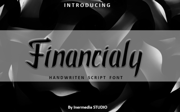 Financialy Font Financialy Font Poster 1
