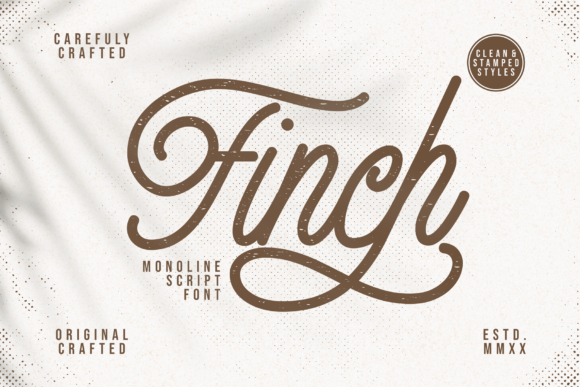 Finch Font Poster 1