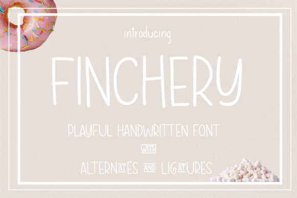 Finchery Font Poster 1