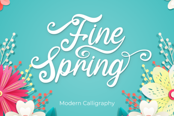 Fine Spring Font