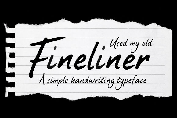Fineliner Font