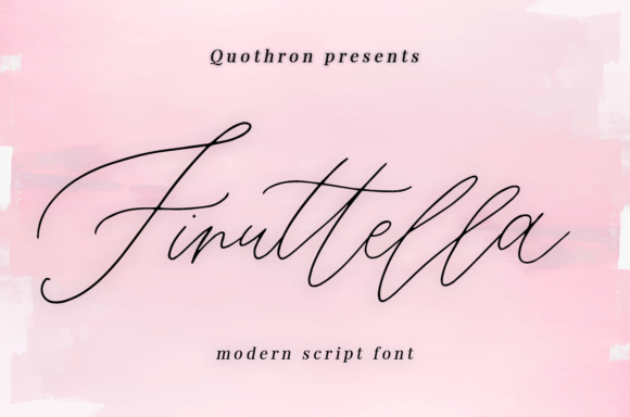 Finuttella Font Poster 1