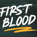 First Blood Font Poster 1
