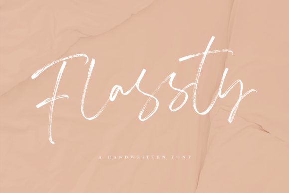 Flassty Font Poster 1