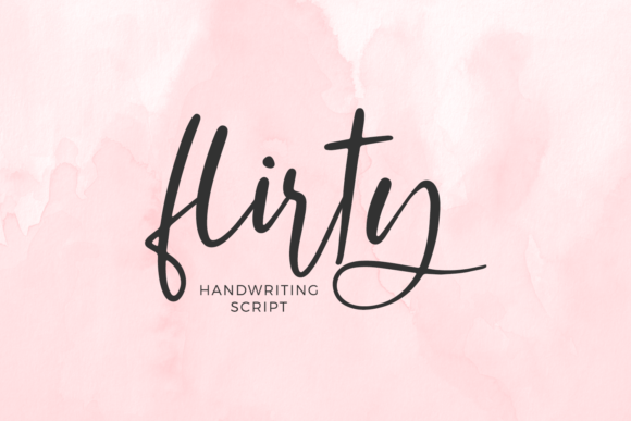 Flirty Font