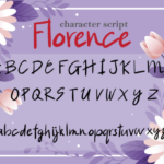 Florence Font Poster 3