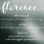 Florence Duo Font Poster 8