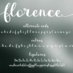 Florence Duo Font Poster 8