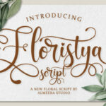 Floristya Font Poster 1