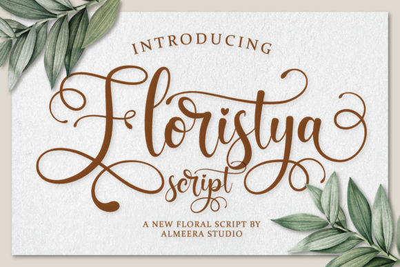 Floristya Font Poster 1