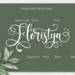 Floristya Font Poster 9