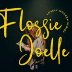 Flossie Joelle Font Poster 1