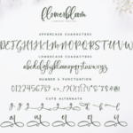 Flowerbloom Font Poster 11