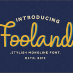 Fooland Font Poster 1