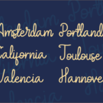 Fooland Font Poster 2
